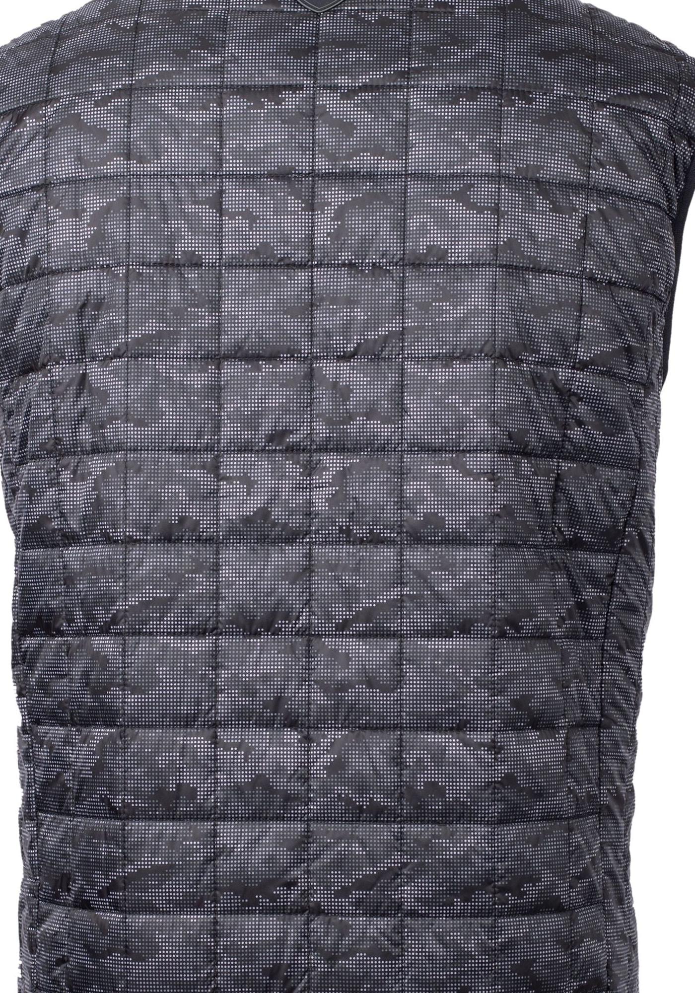 Cutter & Buck Men's Rainier Recycled Insulated Printed Puffer Full Zip Vest