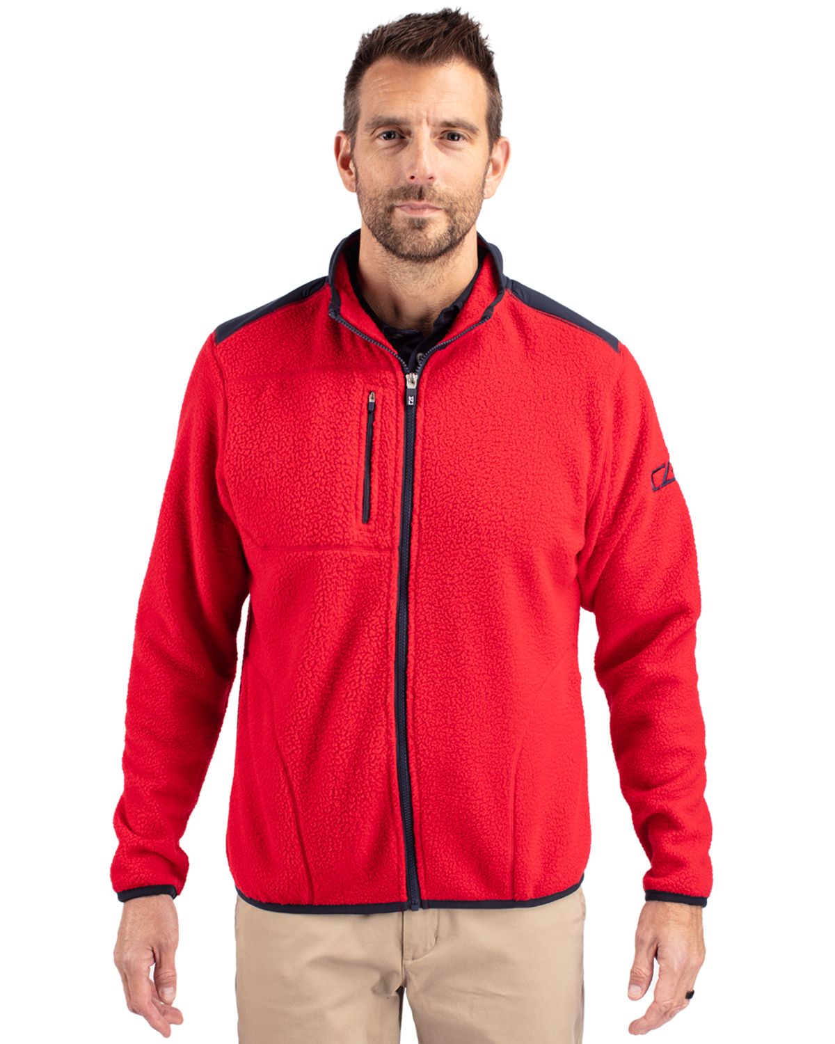 Cutter & Buck Men's Cascade Big & Tall Full Zip Jacket