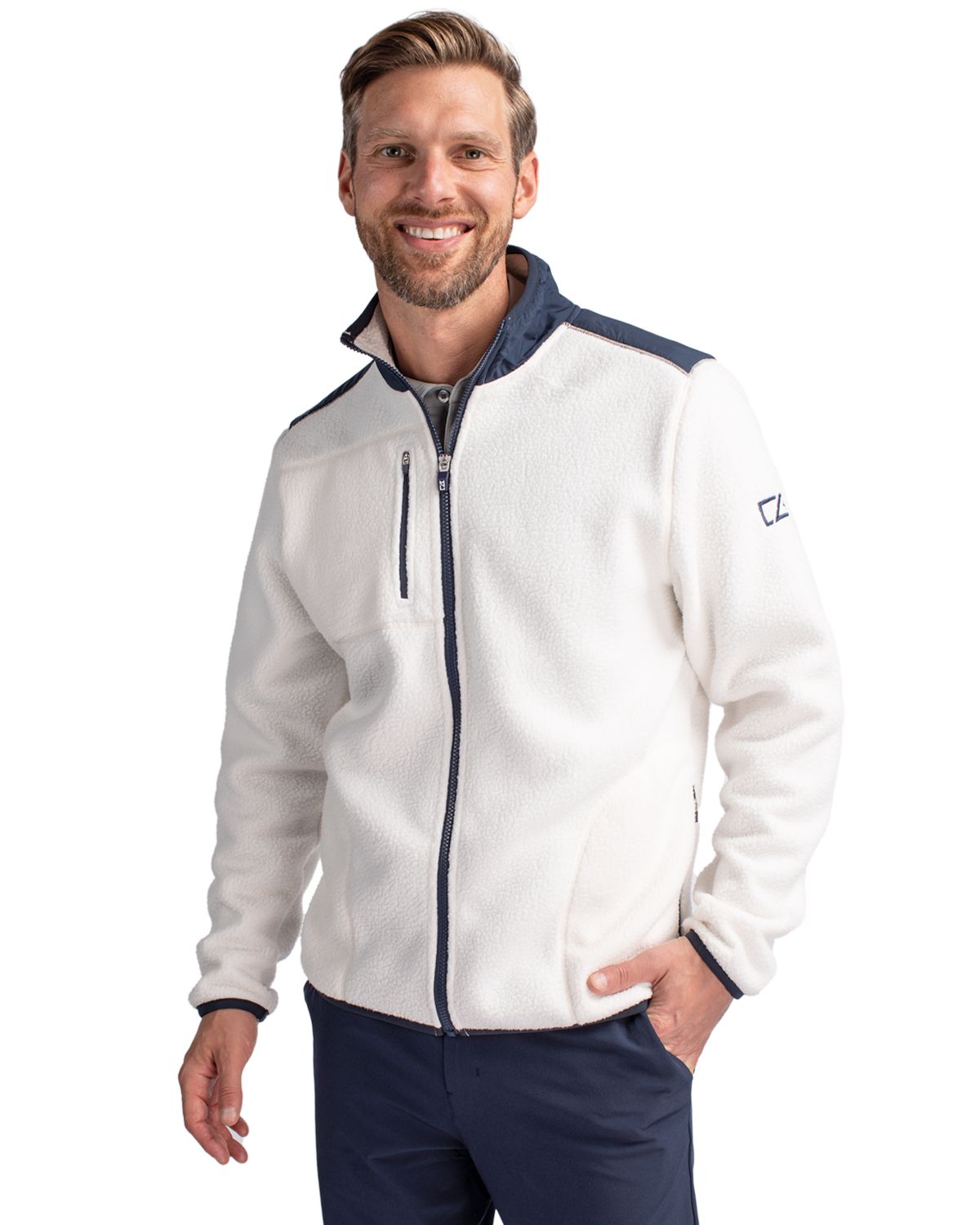 Cutter & Buck Men's Cascade Big & Tall Full Zip Jacket