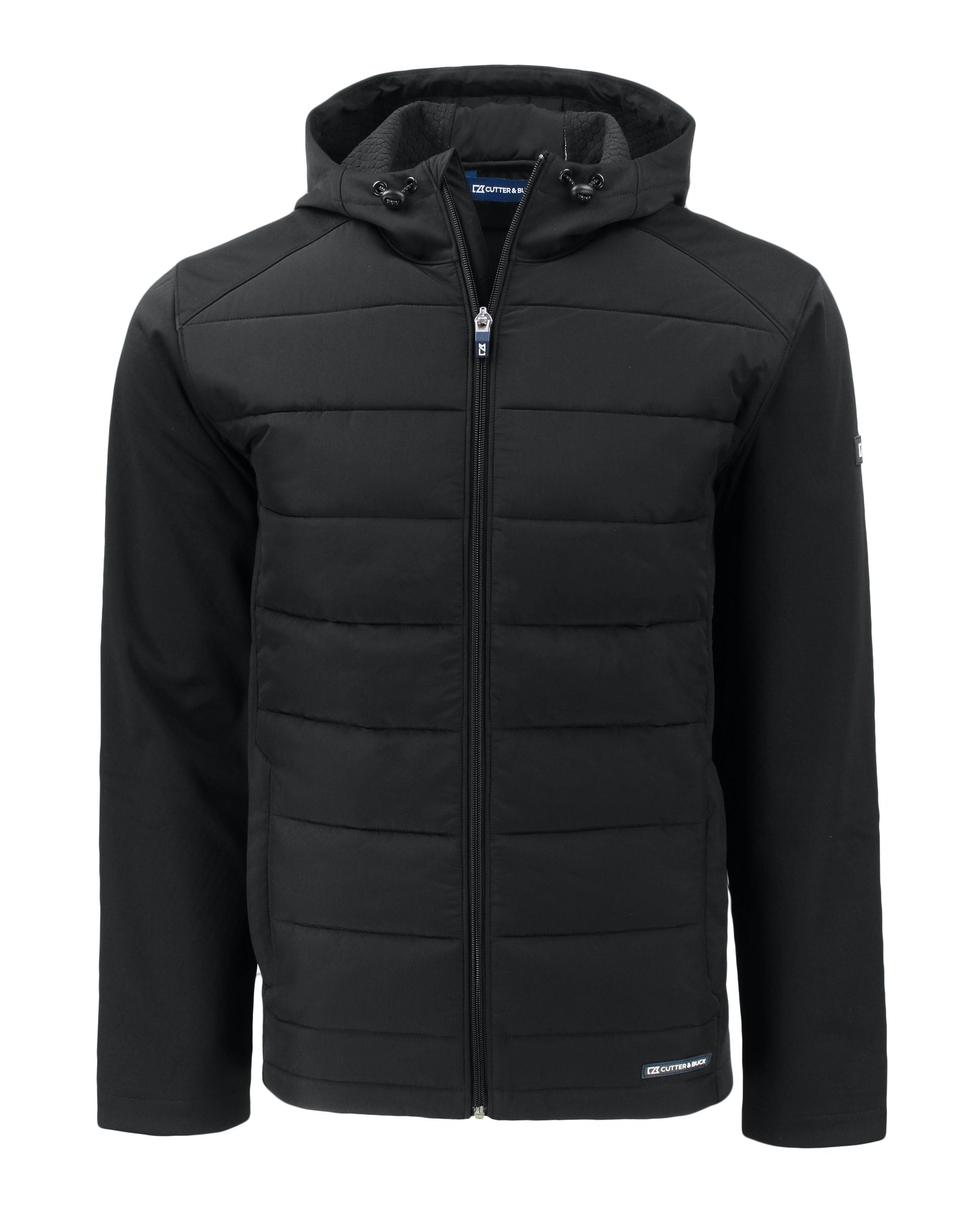 Cutter & Buck Men's Evoke Big & Tall Hybrid Full Zip Jacket
