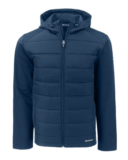 Cutter & Buck Men's Evoke Big & Tall Hybrid Full Zip Jacket
