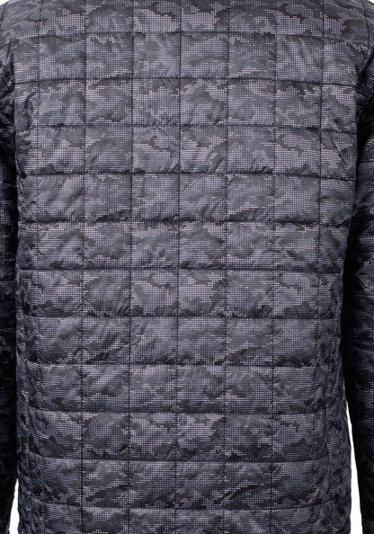Cutter & Buck Men's Rainier Recycled Insulated Printed Puffer Full Zip Jacket