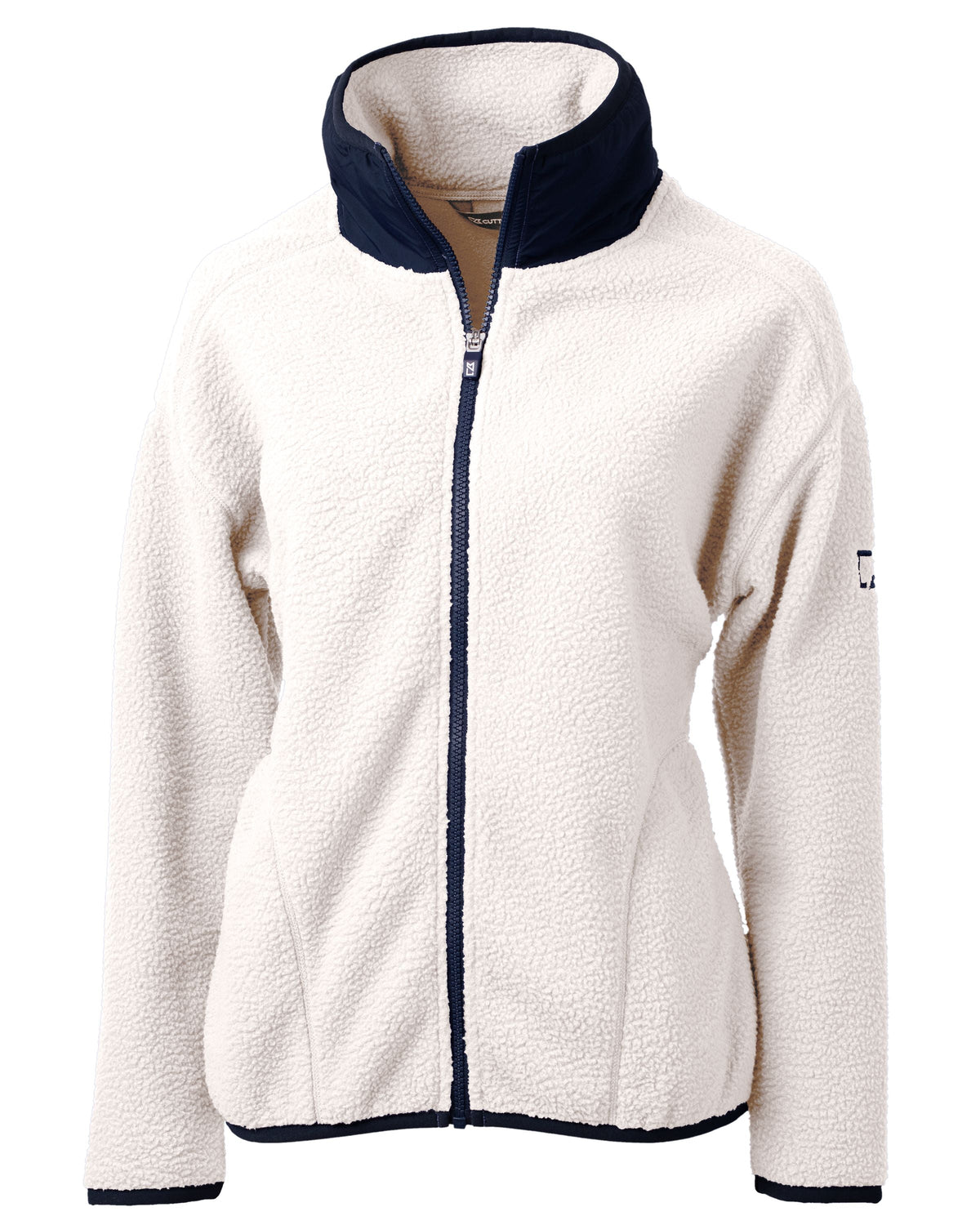 Cutter & Buck Women's Cascade Epic Comfort Recycled Sherpa Fleece Full Zip Jacket