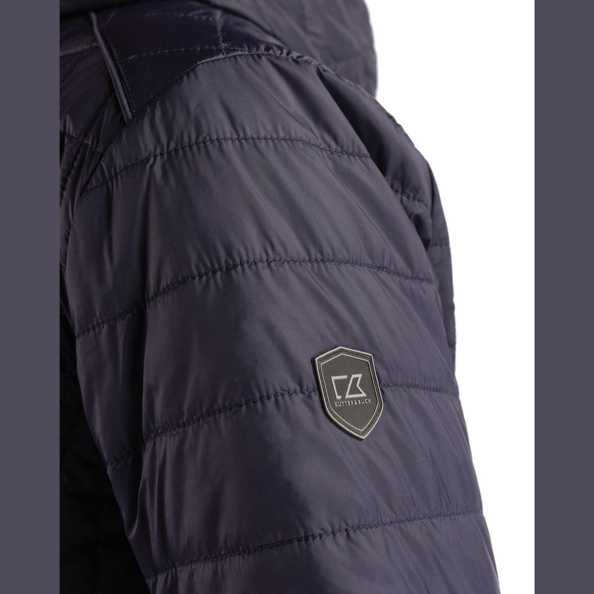 Cutter & Buck Men's Rainier Recycled Insulated Puffer Full Zip Hooded Jacket Jacket