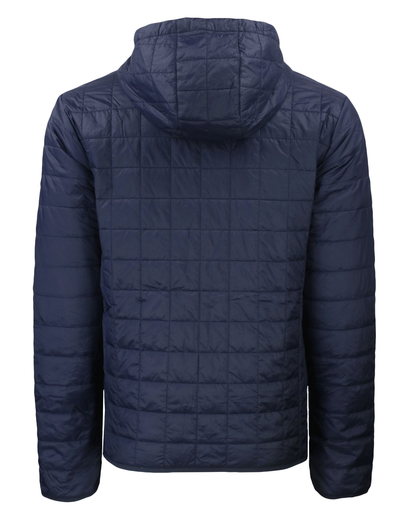 Cutter & Buck Men's Rainier Recycled Insulated Puffer Full Zip Hooded Jacket Jacket
