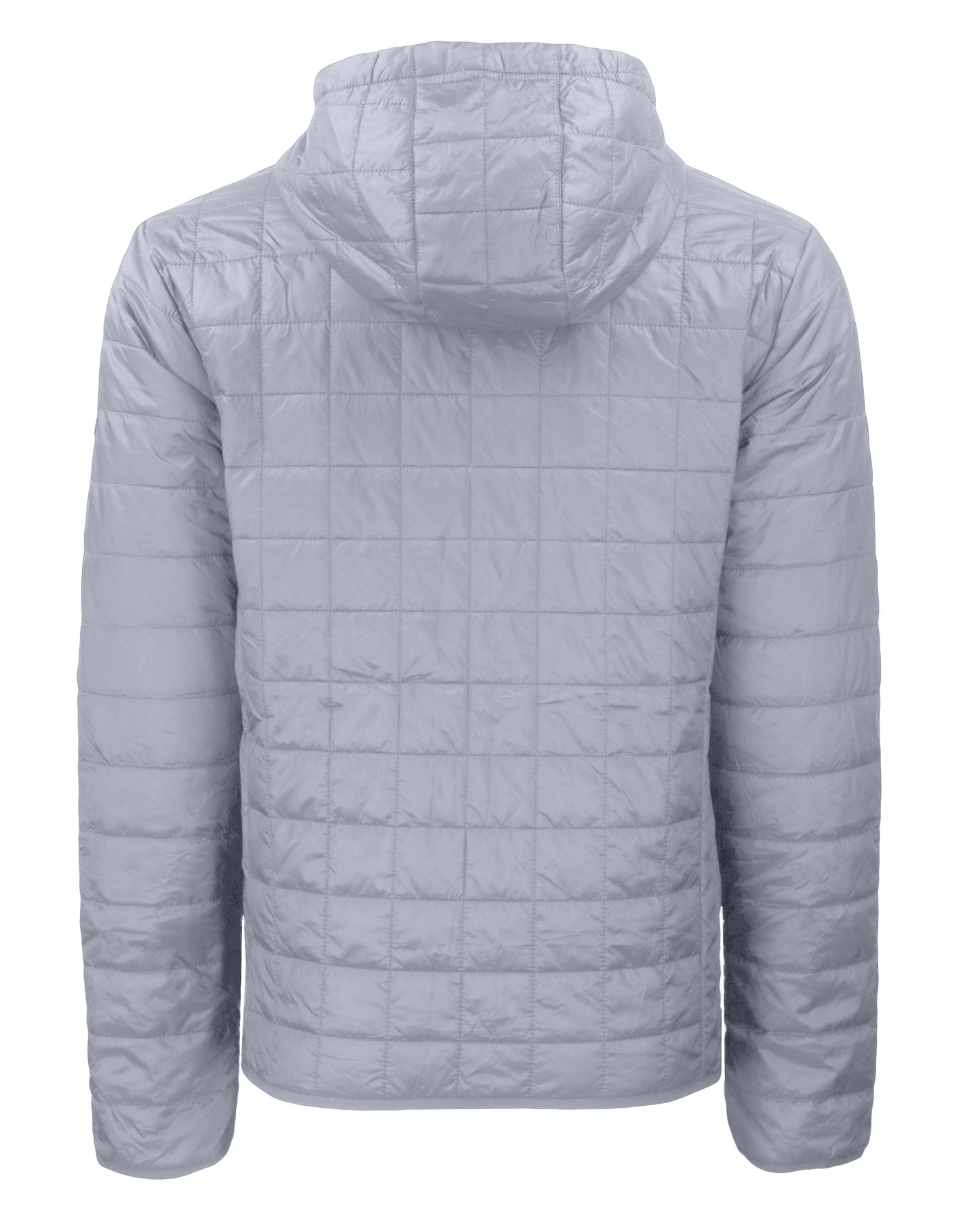 Cutter & Buck Men's Rainier Recycled Insulated Puffer Full Zip Hooded Jacket Jacket