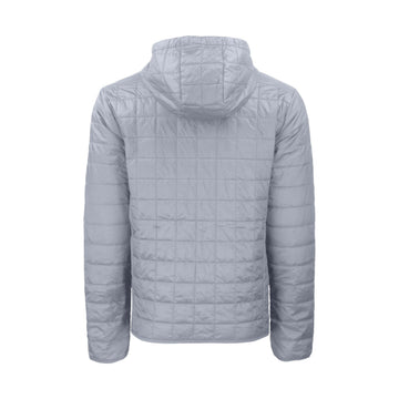Cutter & Buck Men's Rainier Recycled Insulated Puffer Full Zip Hooded Jacket Jacket
