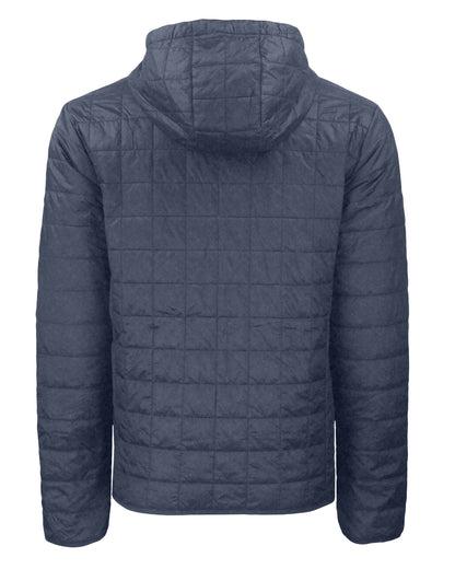 Cutter & Buck Men's Rainier Recycled Insulated Puffer Full Zip Hooded Jacket Jacket