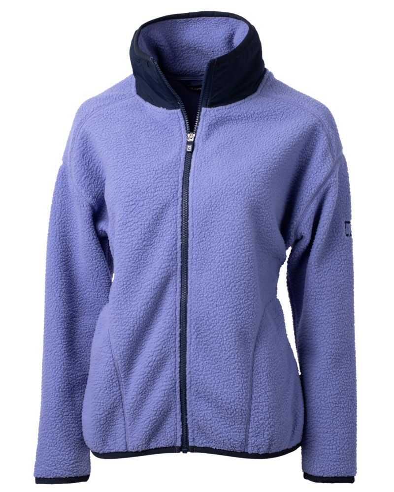 Cutter & Buck Women's Cascade Epic Comfort Recycled Sherpa Fleece Full Zip Jacket