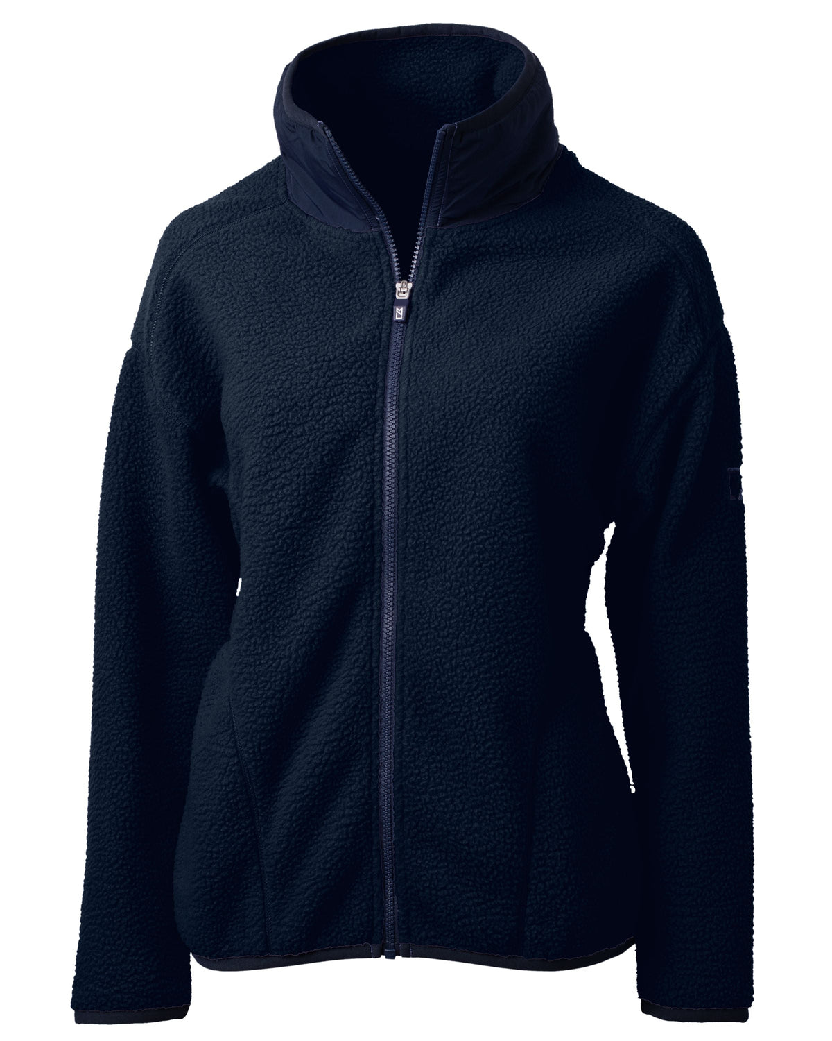 Cutter & Buck Women's Cascade Epic Comfort Recycled Sherpa Fleece Full Zip Jacket