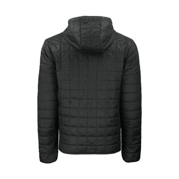 Cutter & Buck Men's Rainier Recycled Insulated Puffer Full Zip Hooded Jacket Jacket