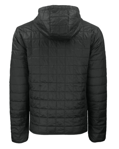 Cutter & Buck Men's Rainier Recycled Insulated Puffer Full Zip Hooded Jacket Jacket