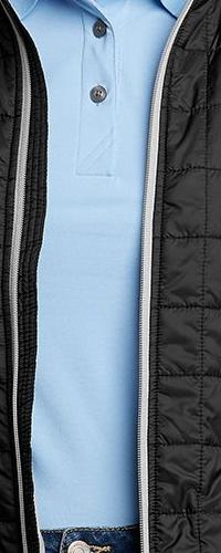 Cutter & Buck Women's Rainier Recycled Insulated Puffer Full Zip Hooded Long Coat