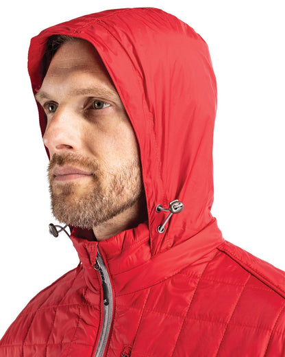Cutter & Buck Men's Rainier Recycled Insulated Puffer Full Zip Jacket