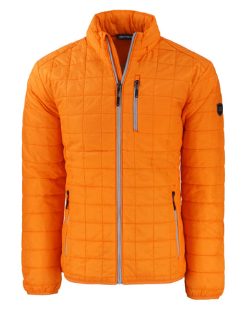 Cutter & Buck Men's Rainier Recycled Insulated Puffer Full Zip Jacket