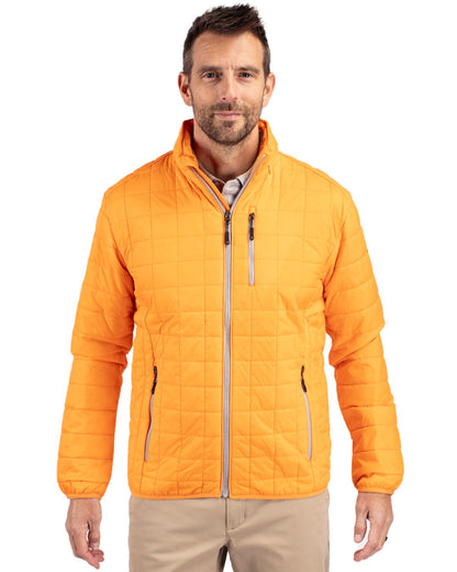 Cutter & Buck Men's Rainier Recycled Insulated Puffer Full Zip Jacket