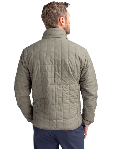 Cutter & Buck Men's Rainier Recycled Insulated Puffer Full Zip Jacket