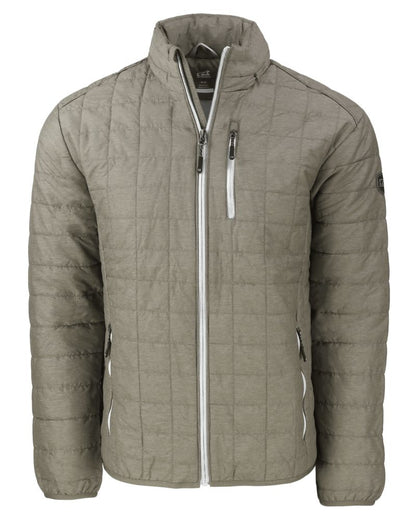 Cutter & Buck Men's Rainier Recycled Insulated Puffer Full Zip Jacket