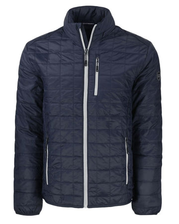 Cutter & Buck Men's Rainier Recycled Insulated Puffer Full Zip Jacket