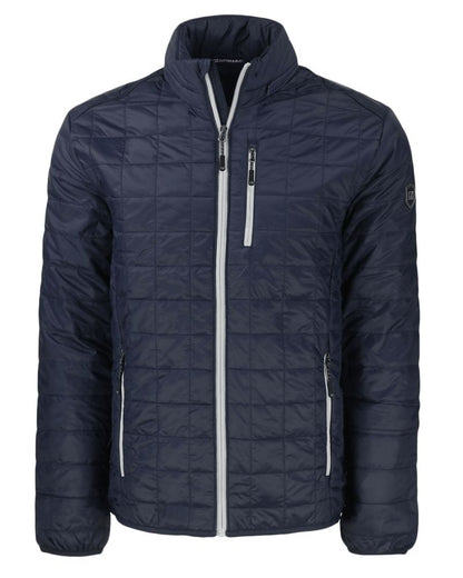 Cutter & Buck Men's Rainier Recycled Insulated Puffer Full Zip Jacket