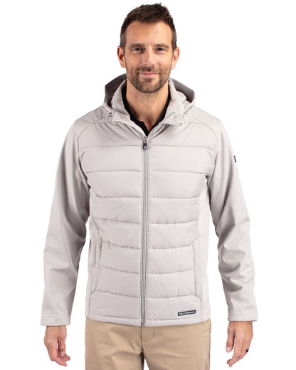 Cutter & Buck Men's Evoke Hybrid Full Zip Jacket