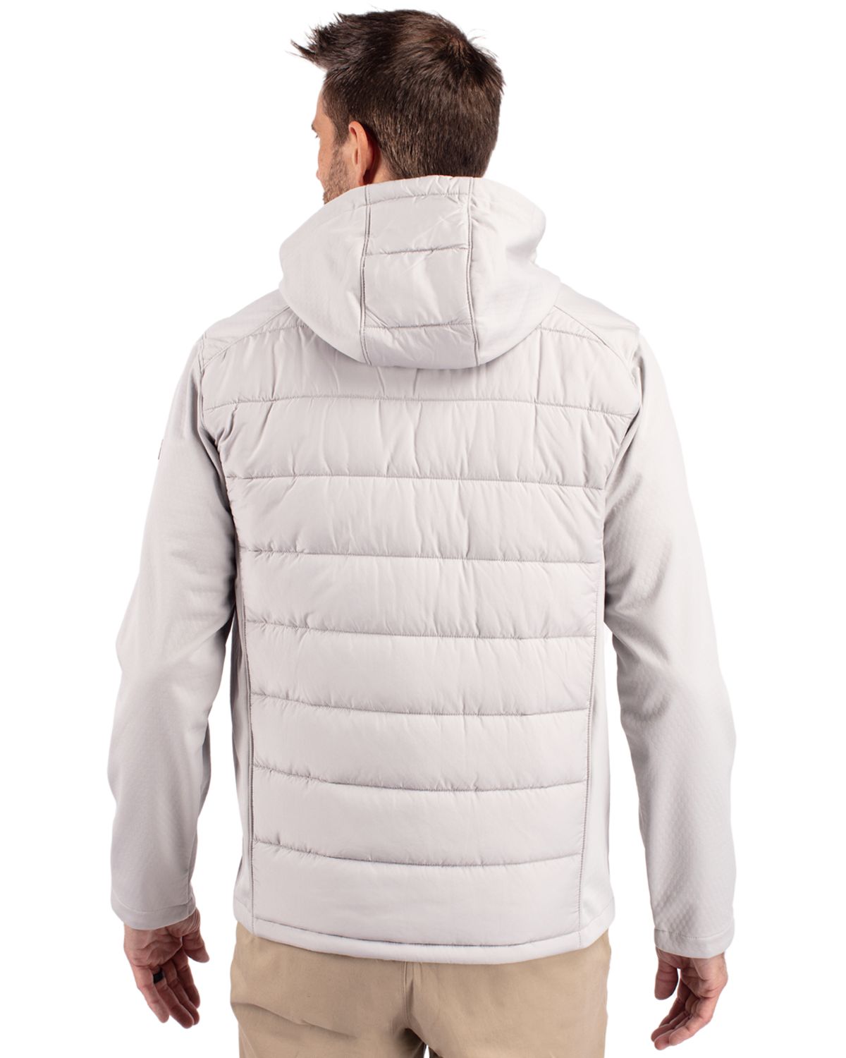 Cutter & Buck Men's Evoke Hybrid Full Zip Jacket