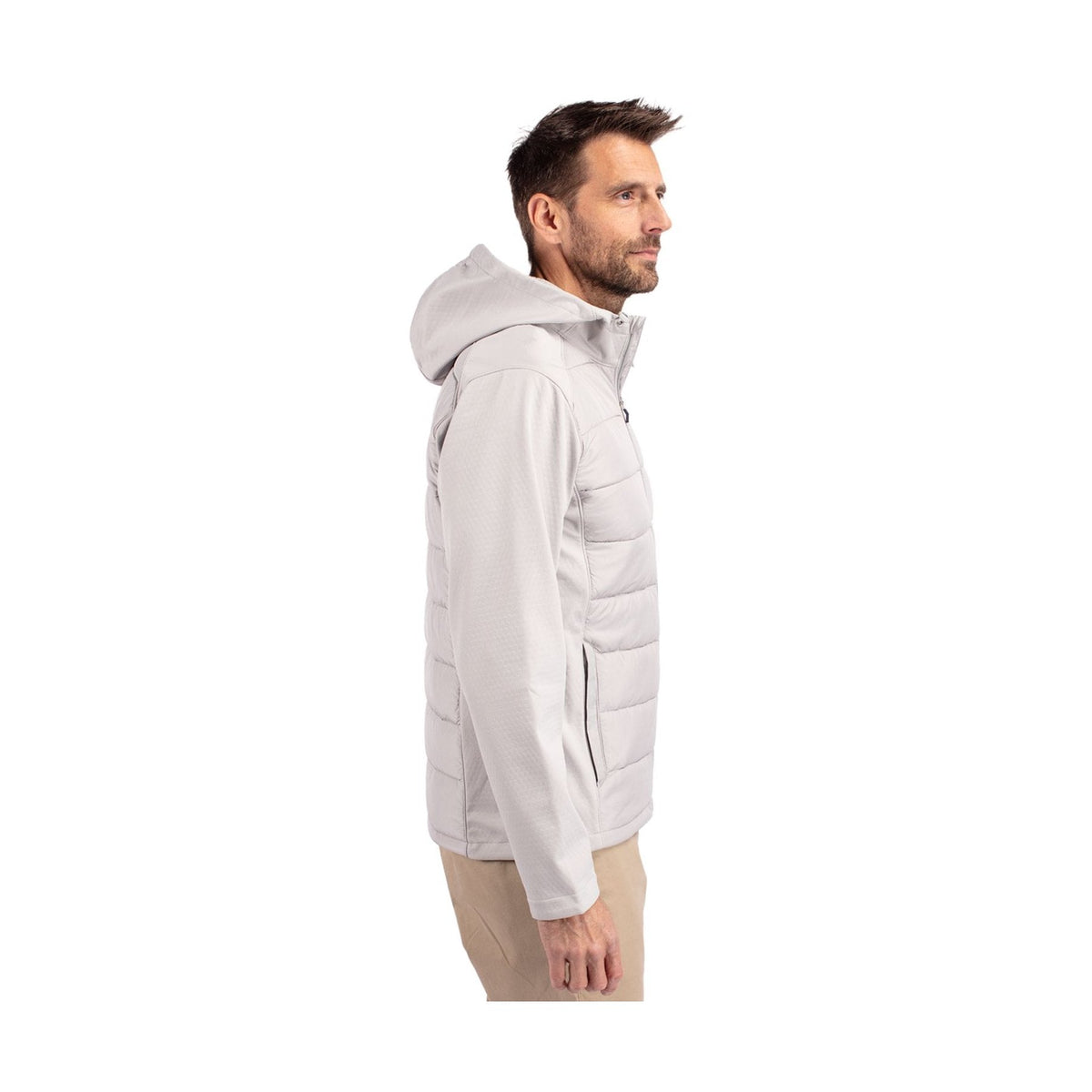 Cutter & Buck Men's Evoke Hybrid Full Zip Jacket