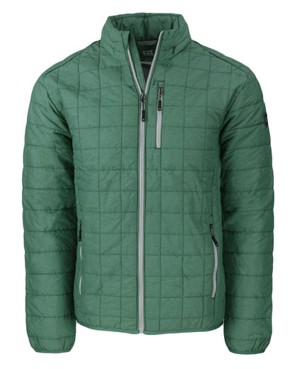 Cutter & Buck Men's Rainier Recycled Insulated Puffer Full Zip Jacket