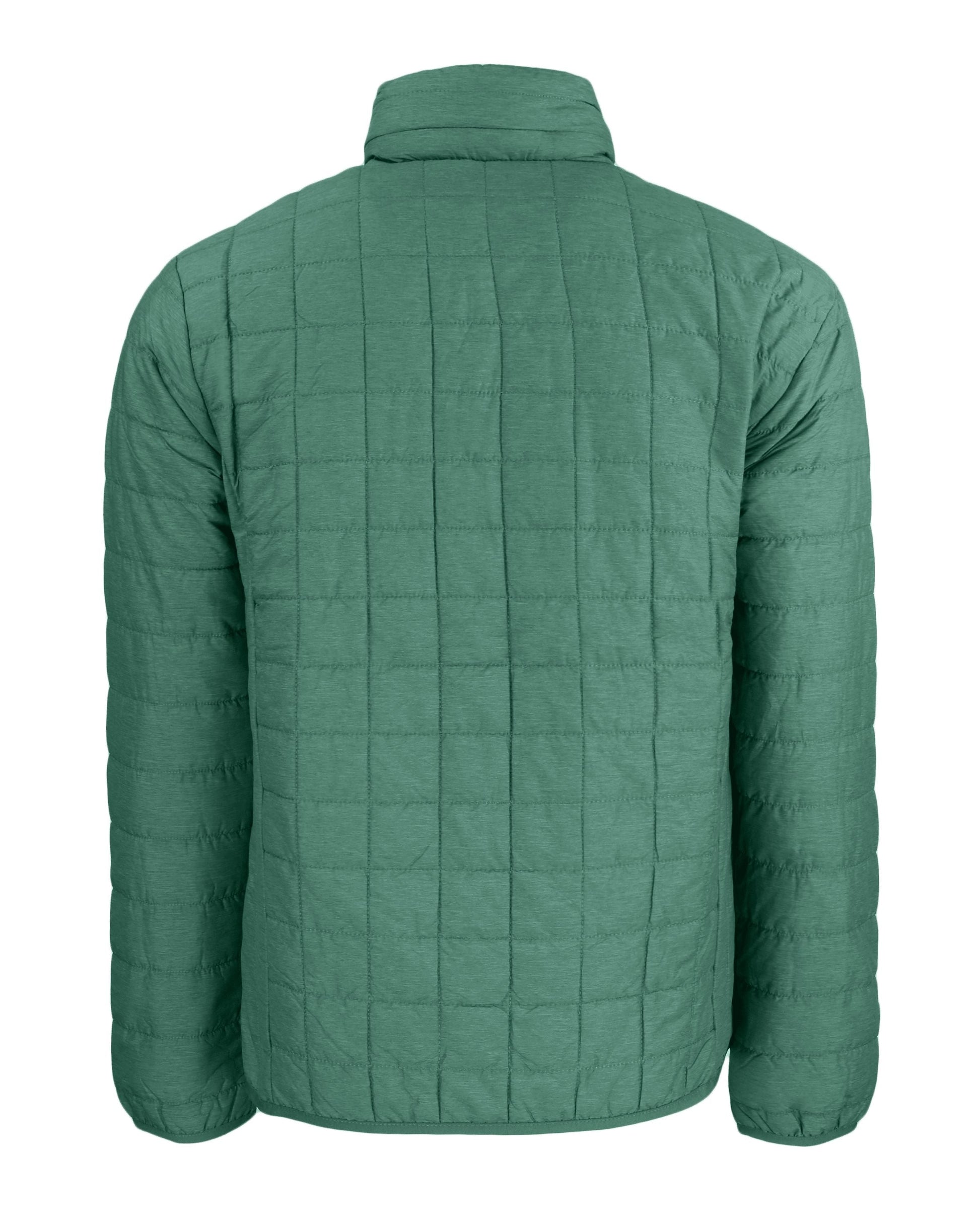 Cutter & Buck Men's Rainier Recycled Insulated Puffer Full Zip Jacket