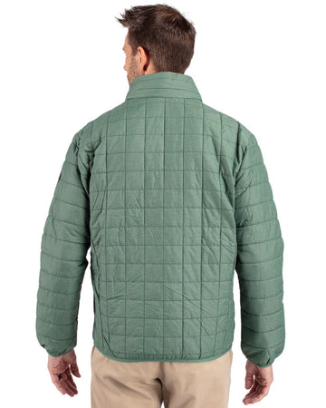 Cutter & Buck Men's Rainier Recycled Insulated Puffer Full Zip Jacket