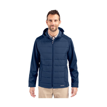 Cutter & Buck Men's Evoke Hybrid Full Zip Jacket-1