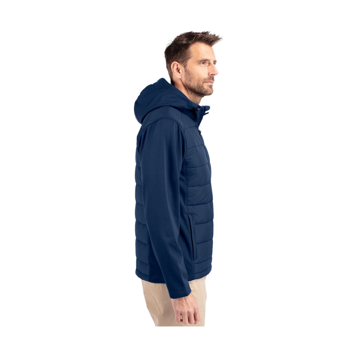 Cutter & Buck Men's Evoke Hybrid Full Zip Jacket
