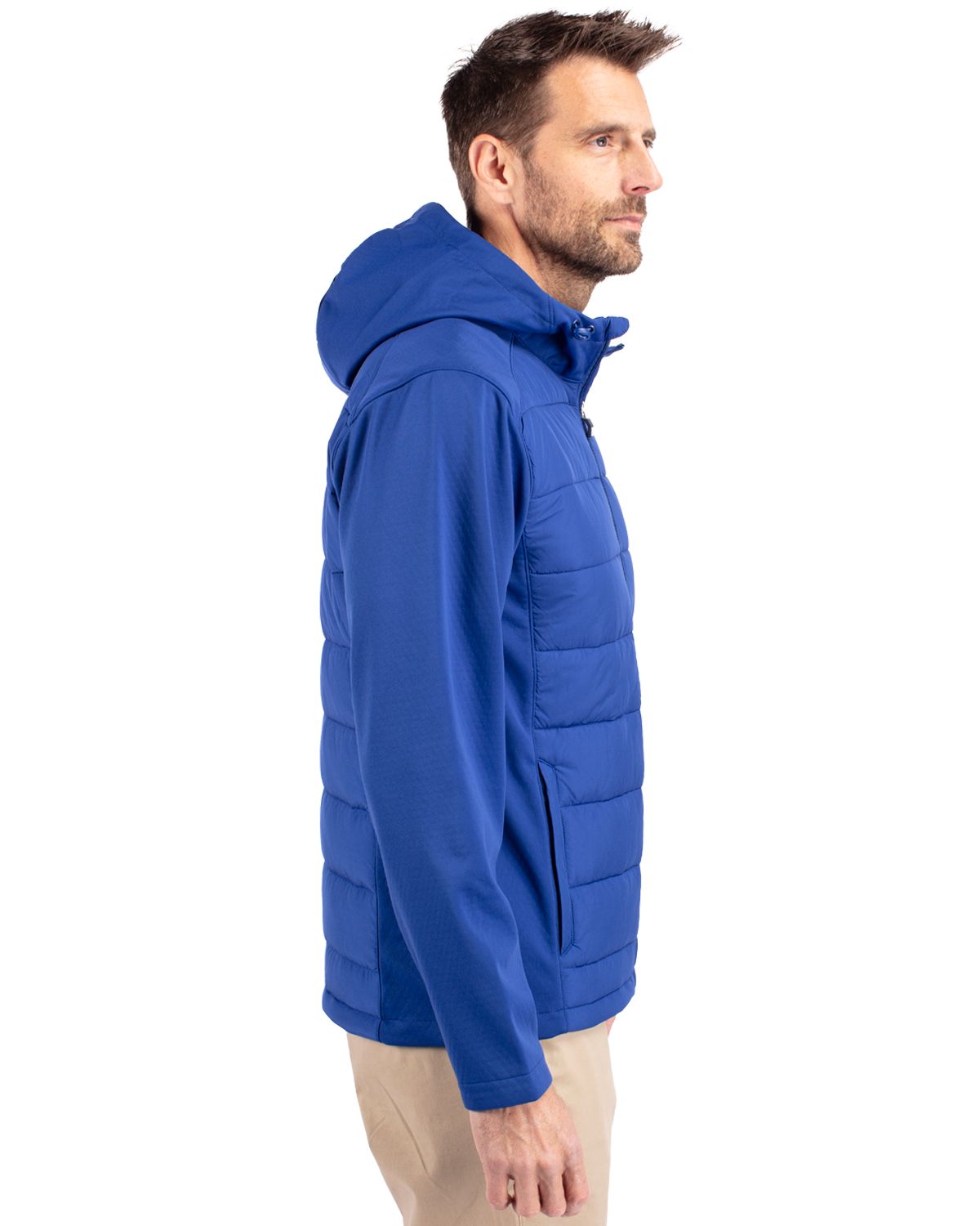 Cutter & Buck Men's Evoke Hybrid Full Zip Jacket