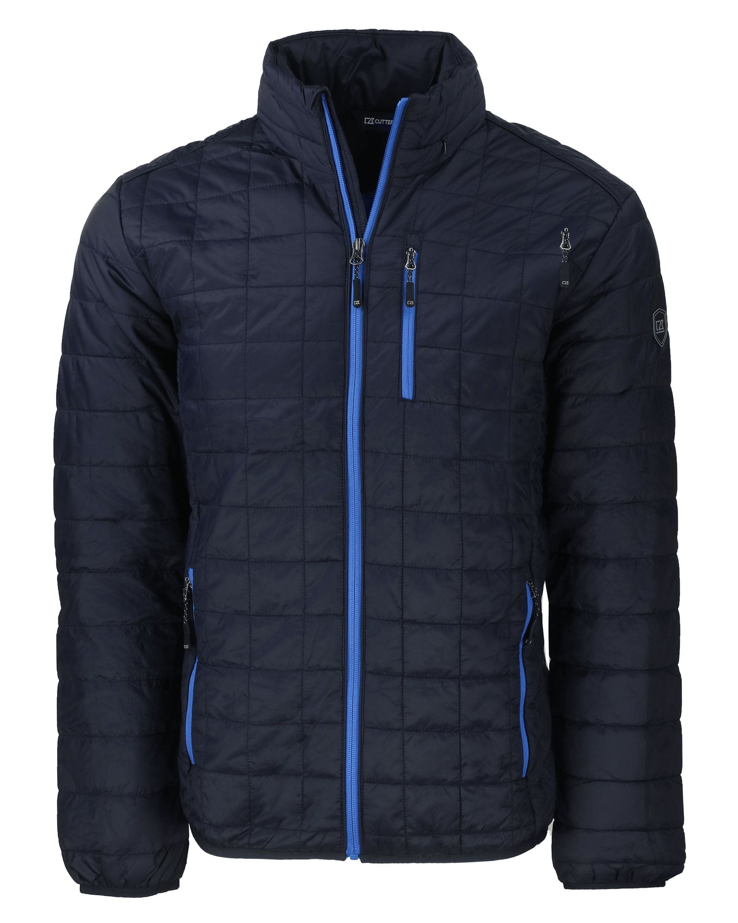 Cutter & Buck Men's Rainier Recycled Insulated Puffer Full Zip Jacket