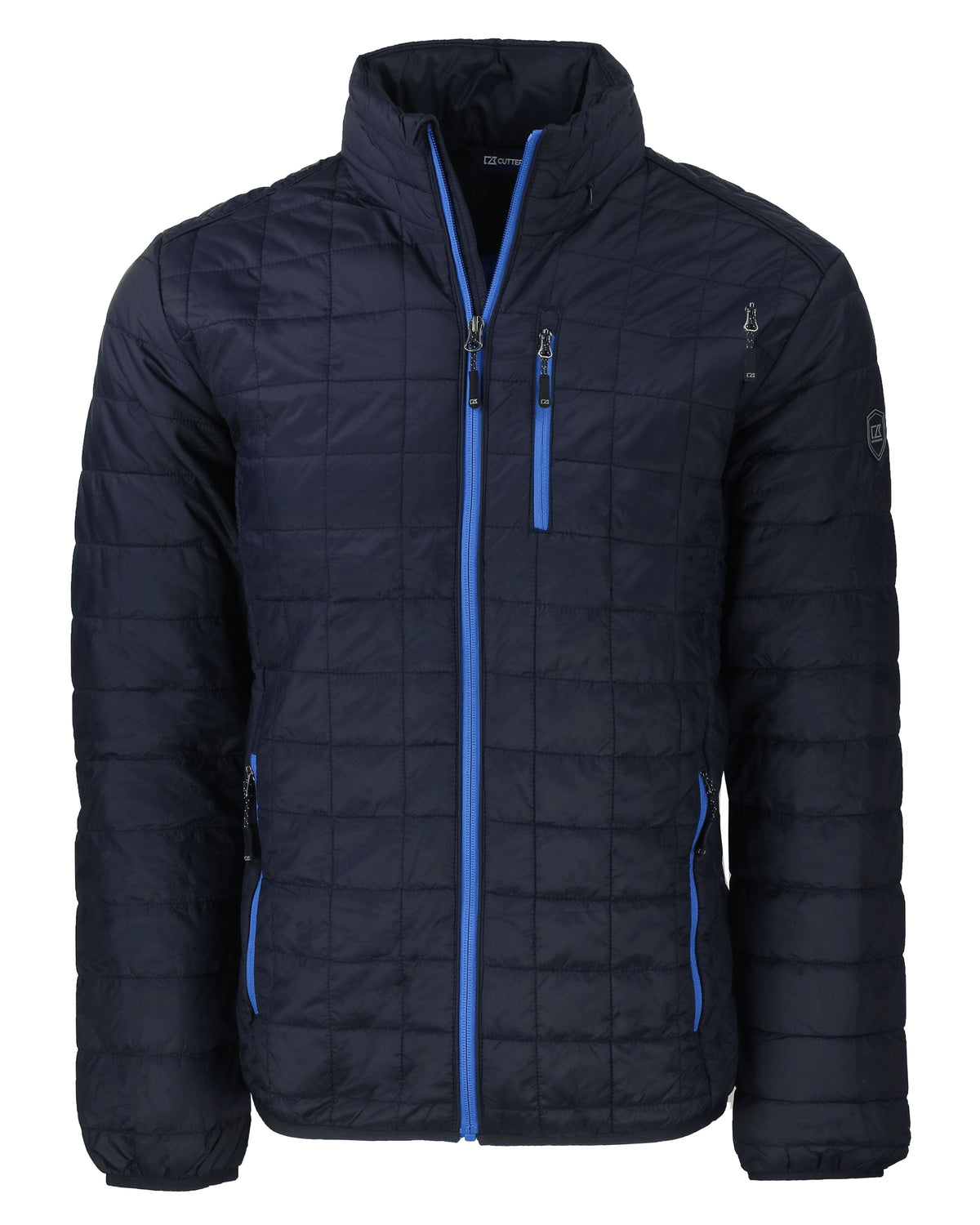 Cutter & Buck Men's Rainier Recycled Insulated Puffer Full Zip Jacket-1
