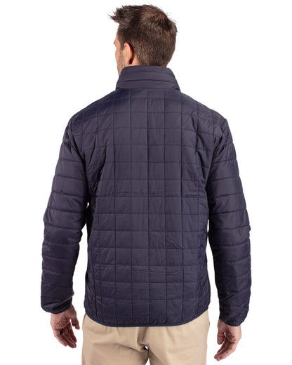 Cutter & Buck Men's Rainier Recycled Insulated Puffer Full Zip Jacket