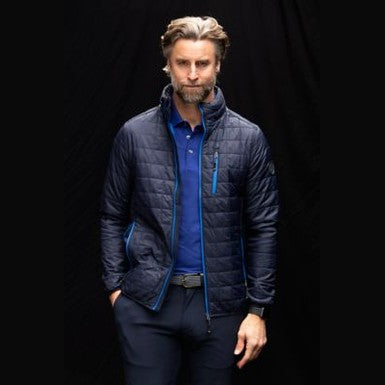 Cutter & Buck Men's Rainier Recycled Insulated Puffer Full Zip Jacket