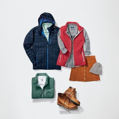 Cutter & Buck Men's Rainier Recycled Insulated Puffer Full Zip Jacket