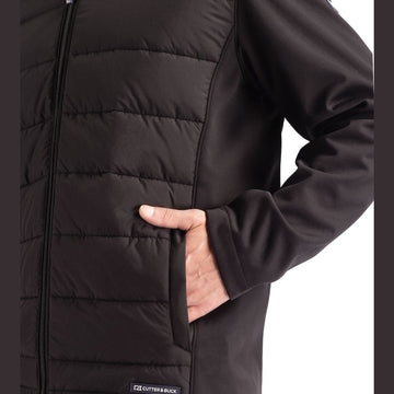 Cutter & Buck Men's Evoke Hybrid Full Zip Jacket