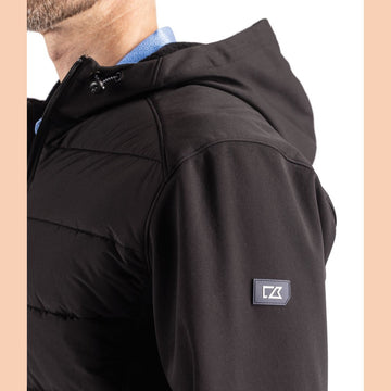 Cutter & Buck Men's Evoke Hybrid Full Zip Jacket