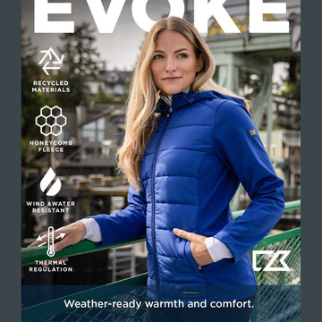 Cutter & Buck Men's Evoke Hybrid Full Zip Jacket