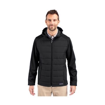 Cutter & Buck Men's Evoke Hybrid Full Zip Jacket