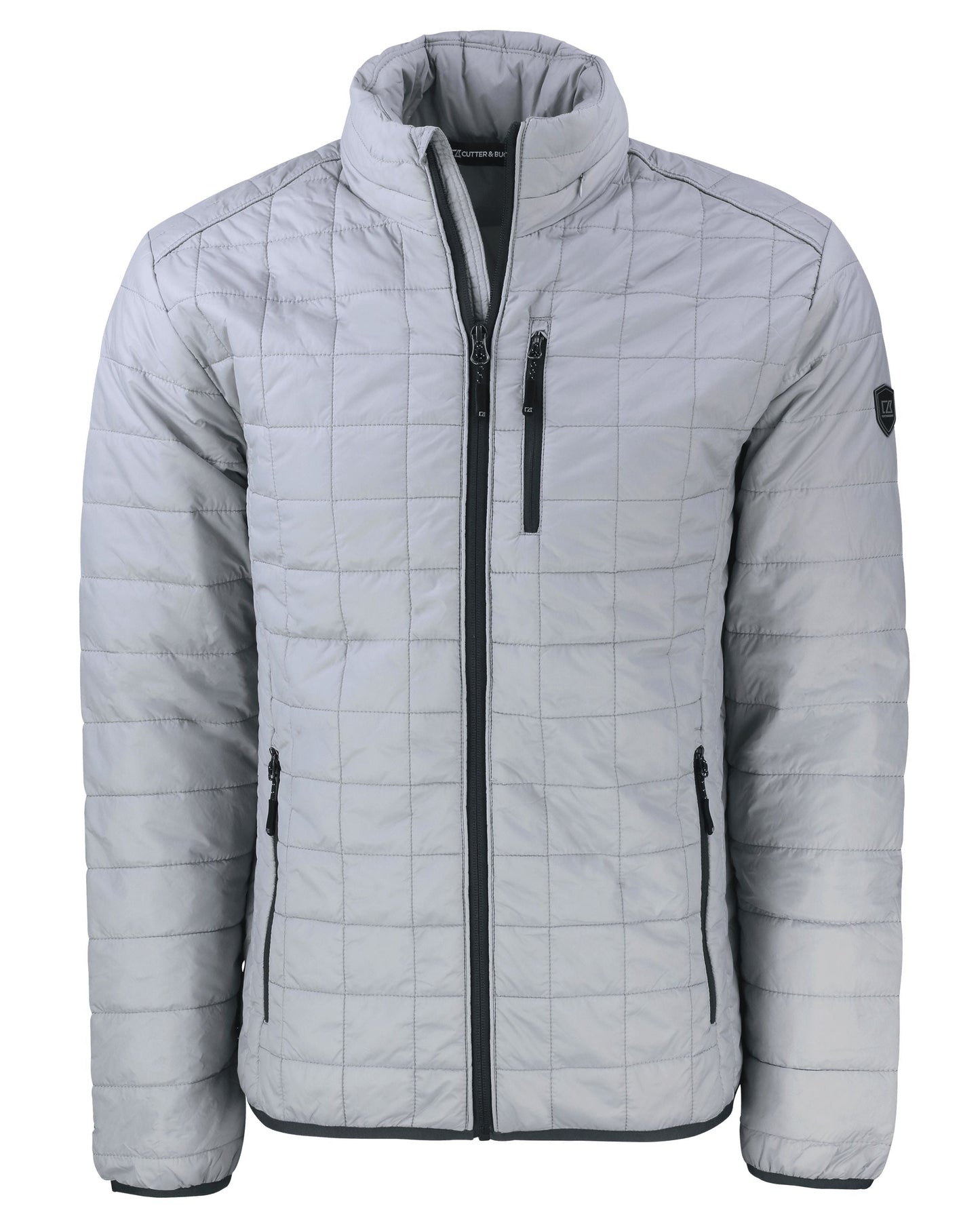 Cutter & Buck Men's Rainier Recycled Insulated Puffer Full Zip Jacket