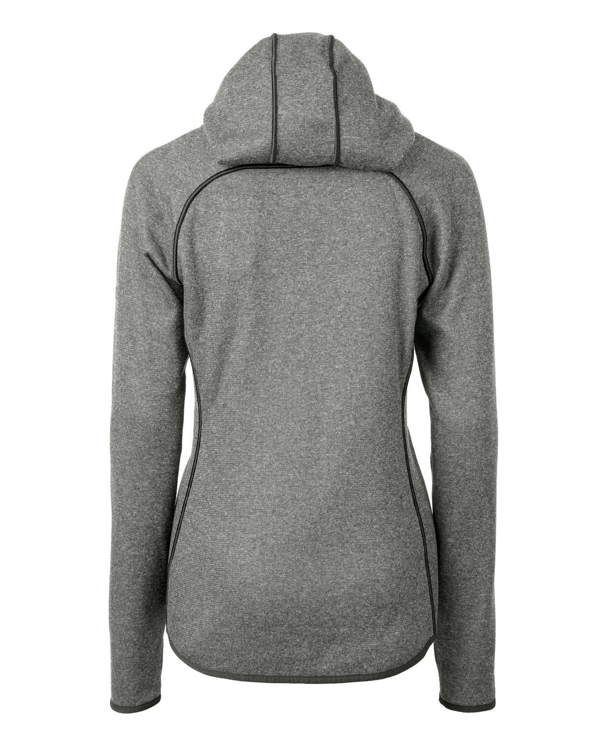 Cutter & Buck Women's Mainsail Sweater-Knit Full Zip Hooded Jacket