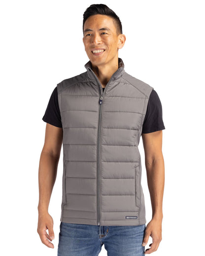 Cutter & Buck Men's Evoke Hybrid Full Zip Vest