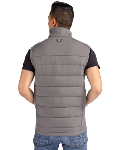 Cutter & Buck Men's Evoke Hybrid Full Zip Vest