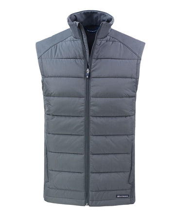 Cutter & Buck Men's Evoke Hybrid Full Zip Vest