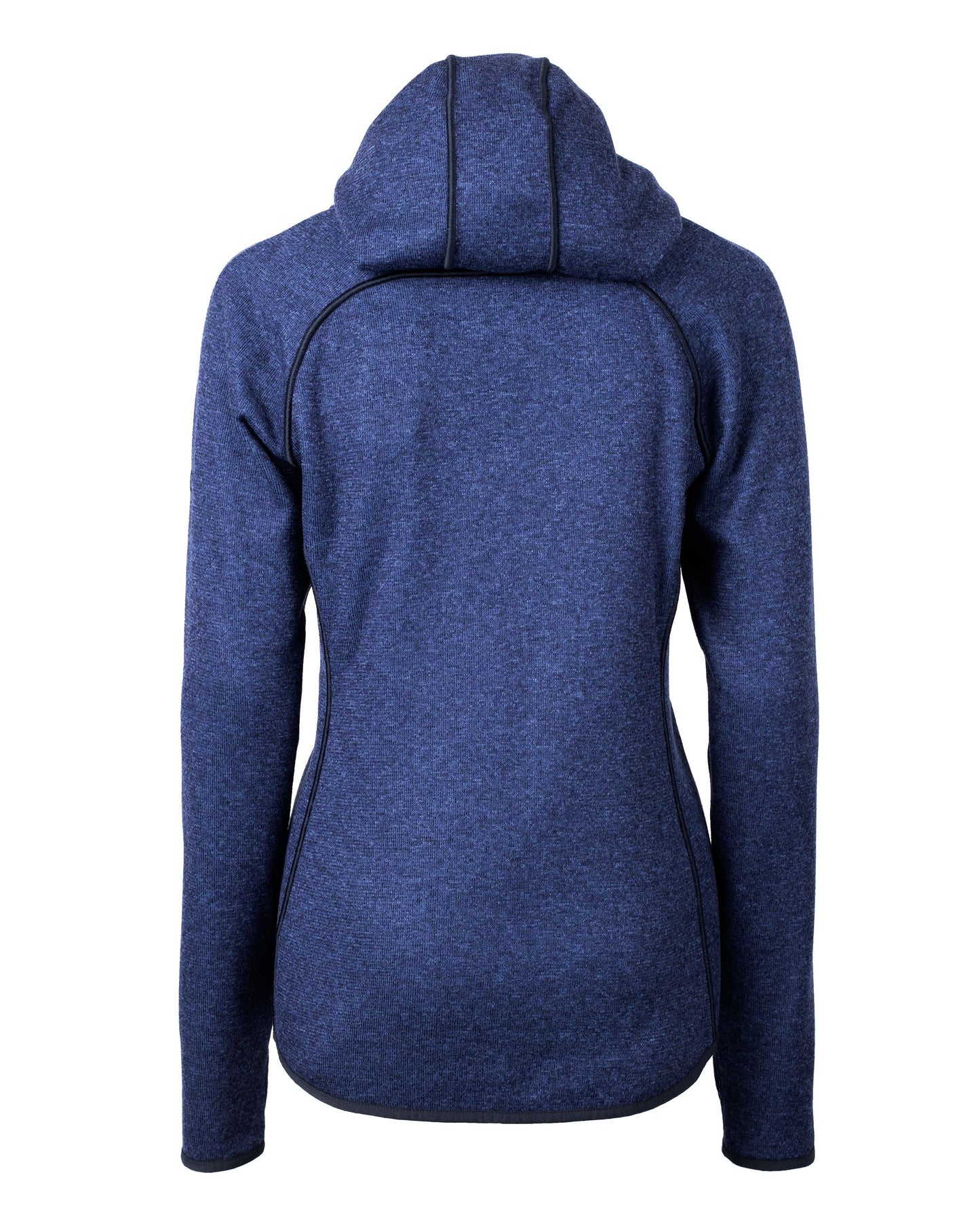 Cutter & Buck Women's Mainsail Sweater-Knit Full Zip Hooded Jacket