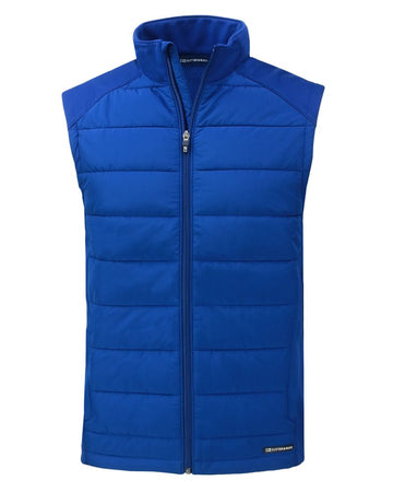 Cutter & Buck Men's Evoke Hybrid Full Zip Vest