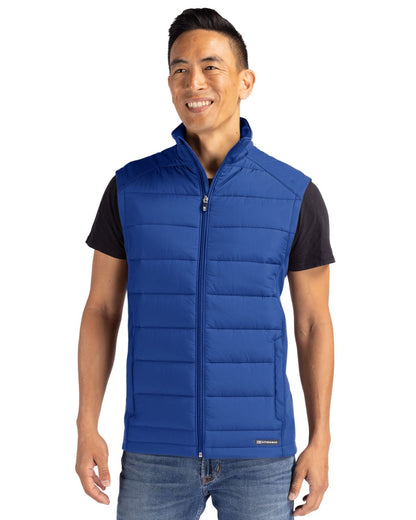 Cutter & Buck Men's Evoke Hybrid Full Zip Vest
